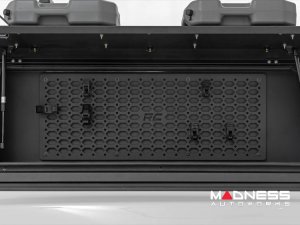 Modular Molle Panel For Truck Bed Cap - Driver Side Storage - Rough Country - 5'7" Bed Modular Molle Panel For Truck Bed Cap - Driver Side Storage - Rough Country - 5'7" Bed